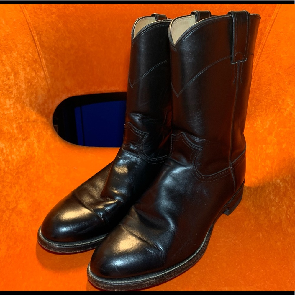 Justin ropers style 3133 black size 9 1/2D
